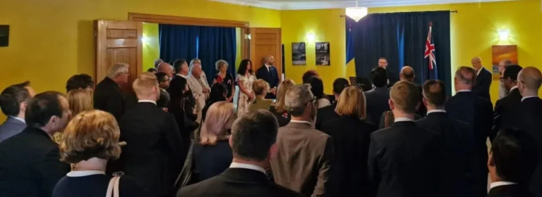 Romania’s National Day Celebrated at the Embassy of Romania in Canberra
